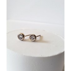 Σκουλαρίκια Καρφωτά Επιπλατινωμένα E255 - 2039